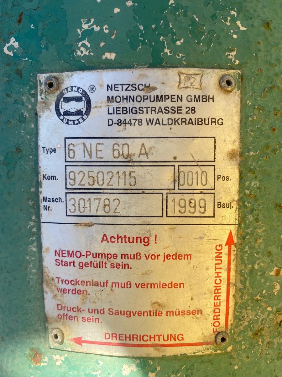 Mohno Pumpe 6 NE 60 A Bild 4